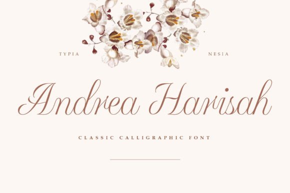 Andrea Harisah: A Charming Script for Timeless Design