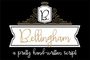 Bellingham: The Modern Handwritten Script for Authentic Branding