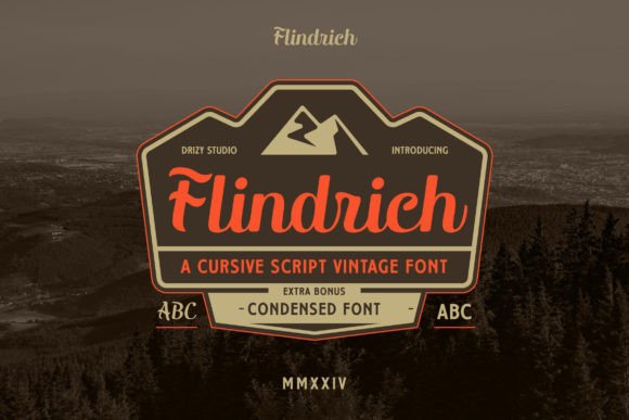 Flindrich: Capturing the Spirit of Adventure in Type