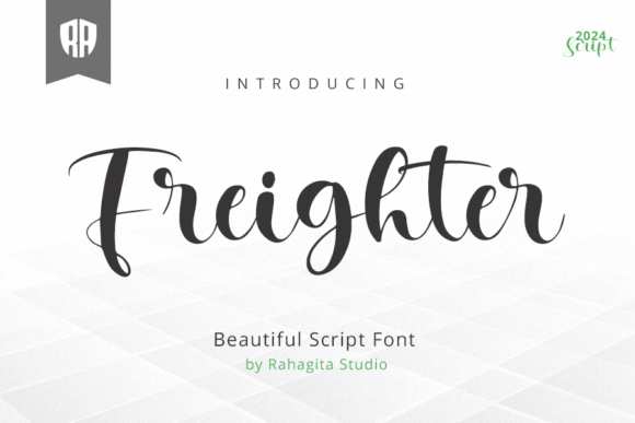 Freighter: A Script Font with the Freedom of the Sky