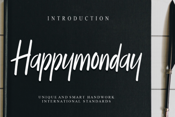 Happymonday: The Elegant Script Font for Modern Creatives