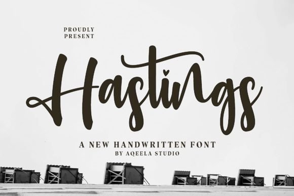 Hastings and Hastings: A Handwritten Font for Modern Design