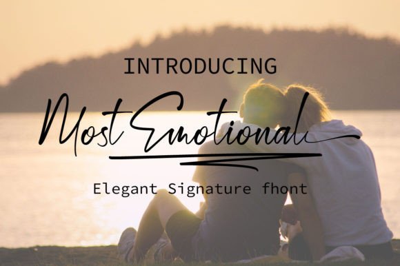 Most Emotional: The Script Font That Speaks in Whispers