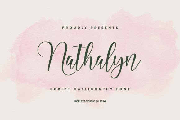 Nathalyn: The Script Calligraphy Font for Timeless Design