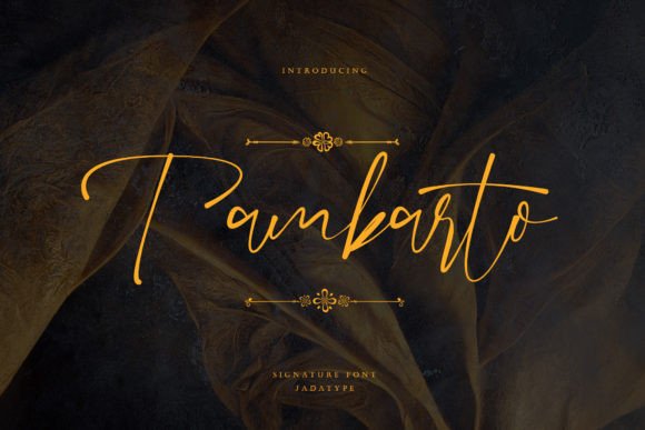 Tambarto: The Signature Script with Modern Soul