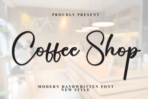 The Coffee Shop Font: Where Handwritten Elegance Meets Modern Design