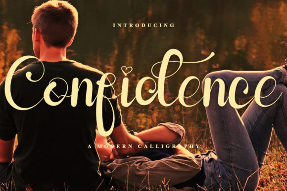 The Confidence Font: A Refined Script for Modern Branding