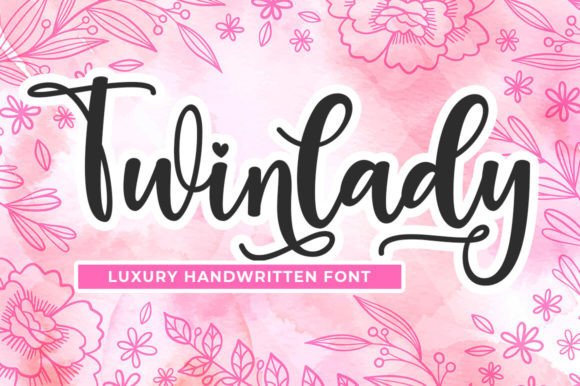 Twinlady: A Fresh Take on Modern Calligraphy for Creative Brands